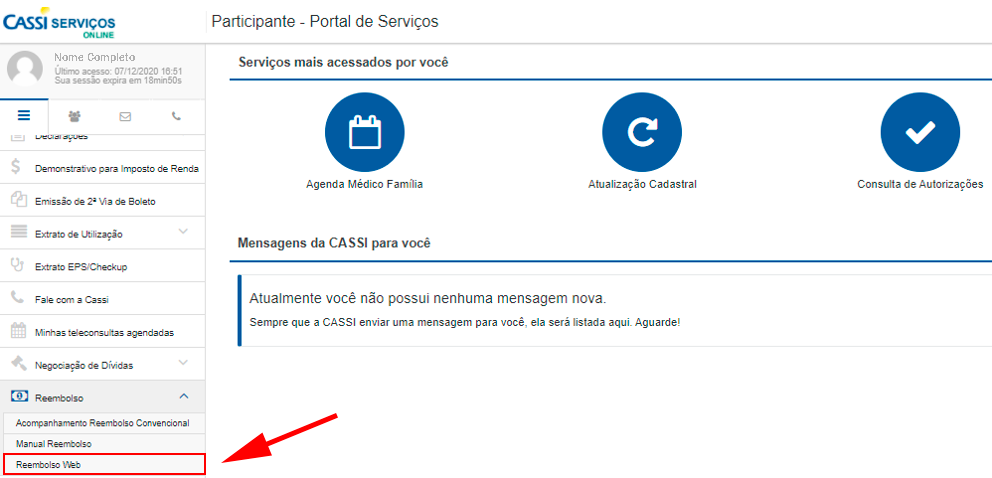 reembolso web