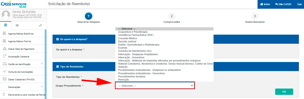 reembolso web