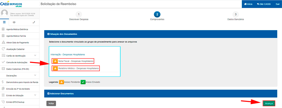 reembolso web
